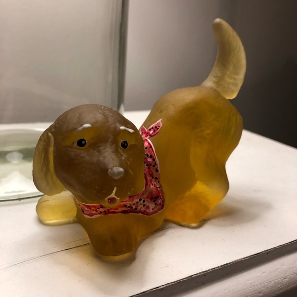 Fenton 100 years 2005 glass puppy - Picture 2 of 9